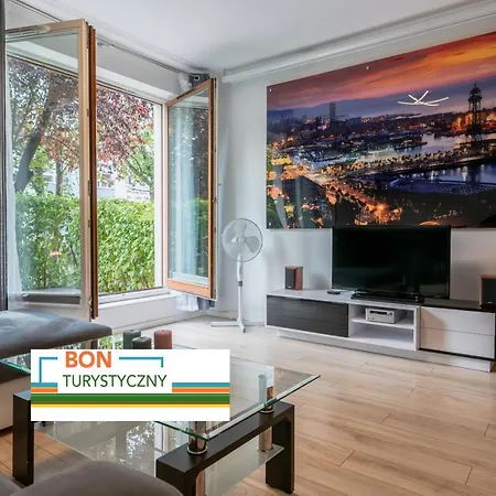 Apartment Apartwro - Przestronny Apartament Z Tarasem 5 Min Od Rynku Garaz Projektor