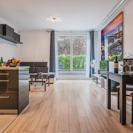 Apartwro - Przestronny Apartament Z Tarasem 5 Min Od Rynku Garaz Projektor Вроцлав